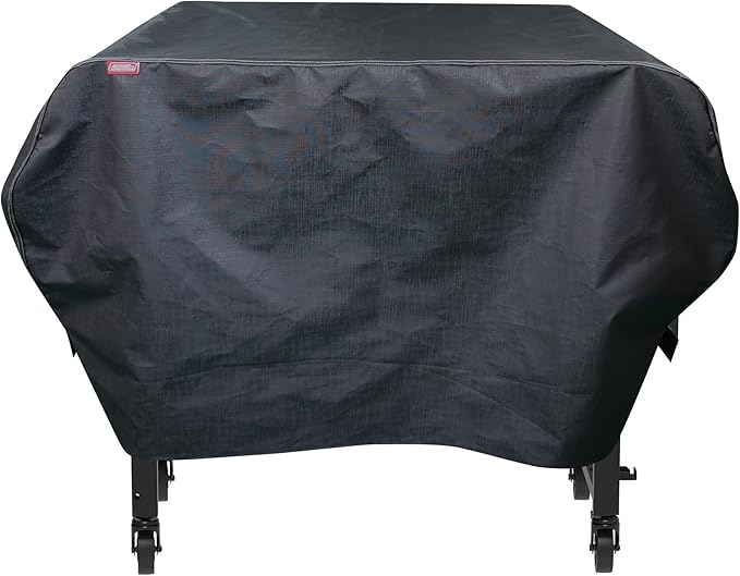 RPET Fabric Cover for Flat Griddle Cover, Black；Fit 36" griddles with Hood and Side Shelf foldeble, Dimensions:51"x27"x29"H
