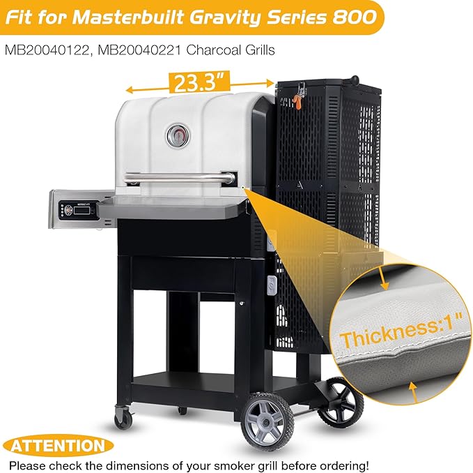 Grill Insulated Blanket for Masterbuilt Gravity 800 Series MB20040122 MB20040221 Thermal Insulation Smoker Cover Replacement Parts BBQ Winter Accessory