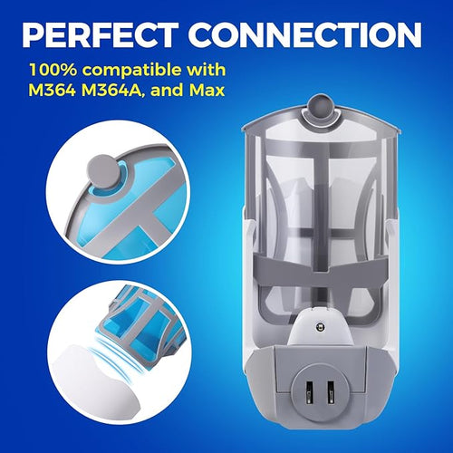 16 Pack Refill Cartridges Replacement Compatible with Plug-in Light M364 M364A and Max, Latest Upgraded High Stick