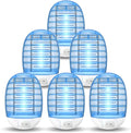 Indoor Bug Zappers, Mosquito Killer Indoor, Insect Traps for Home Mosquito Zapper for Baby & Pets, Kitchen, Living Room, Bedroom, Baby Room, Office (6 Pack)