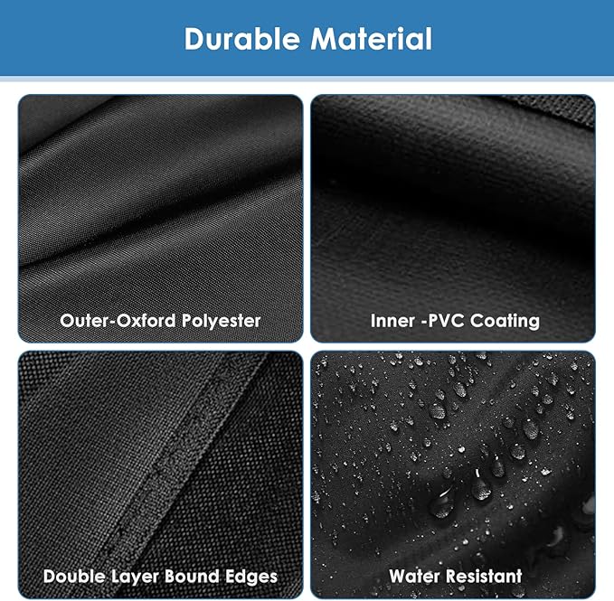 Grill Cover for Char-Broil Performance 2 Burner Gas Grill, Outdoor Heavy Duty Waterproof Barbecue Gas Cover for Charbroil and Smokers