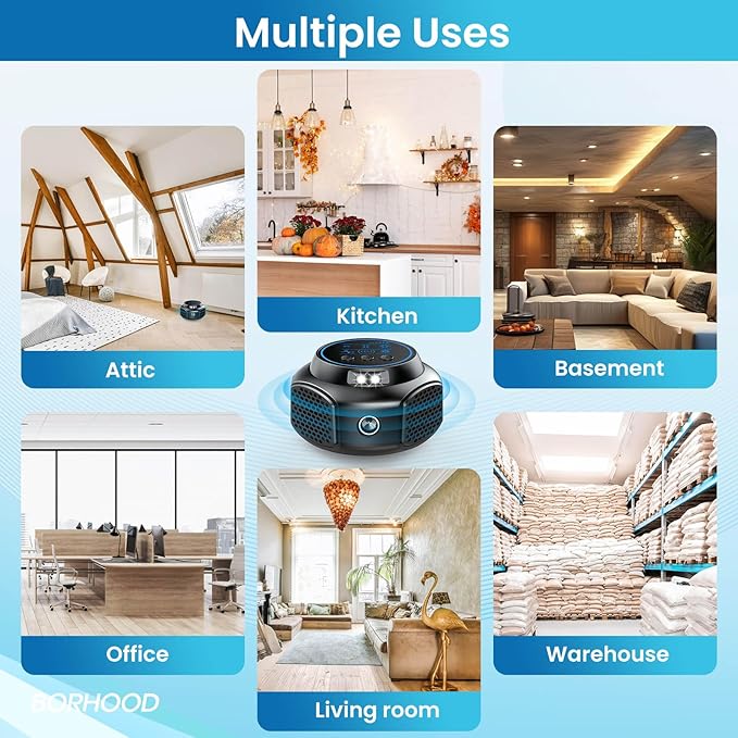 Ultrasonic Pest Repellent Plug in, Indoor Pest Rodent Insect Control Traps for Mouse Mice Rat Squirrel Bats Roach Spider Ant Bug, Electronic Repelling Device with 3 Mode Switching