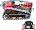 Remote Control Lawn Mower | 55-Degree Slope Climb | 24 Inch Cut | 6L Gas Tank | Brushless Drive Motor | 9hp Gas Engine | Snowplow (Optional)