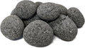 Midwest Hearth Lava Stones for Gas Fire Pit and Fireplace (Large (2" - 3"))