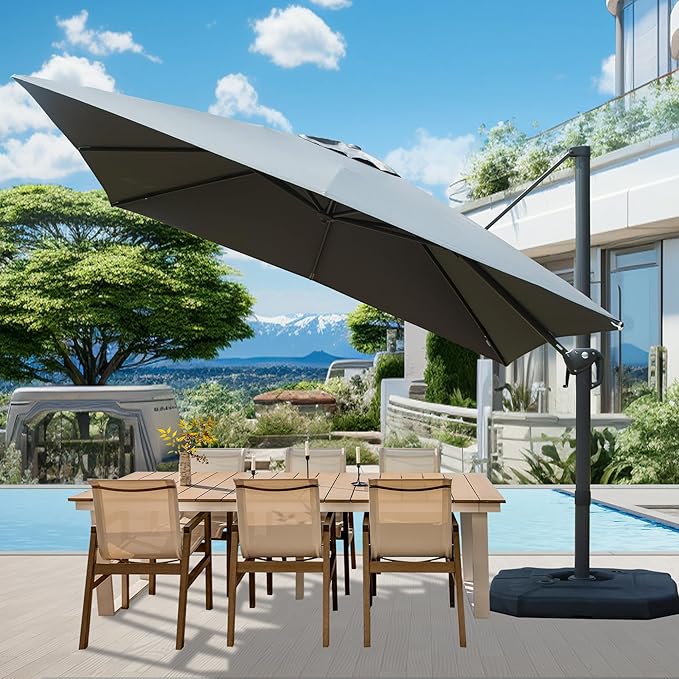 Domi Patio Cantilever Umbrella