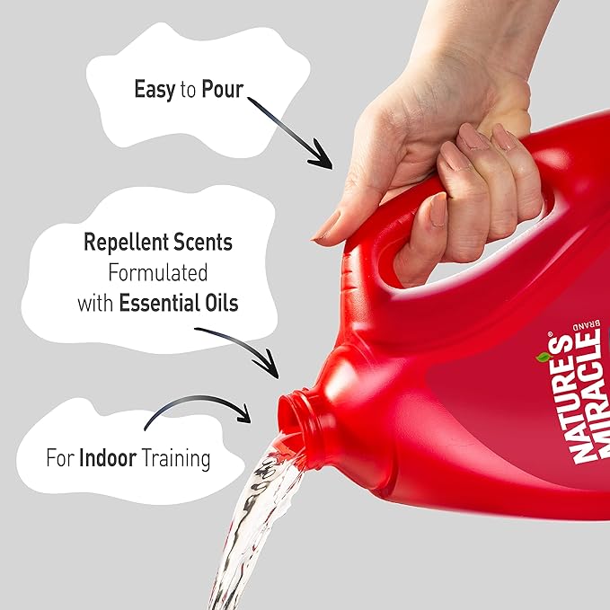 Nature’s Miracle Advanced Platinum No More Spraying, 128 Ounces, Helps Discourage Repetitive Cat Spraying