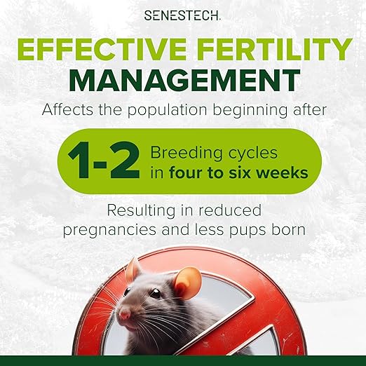 Evolve Rat Birth Control Soft Bait Sausages – 12 lbs | Scientifically Proven Rat Population Control | Not a Poison, Long-Term Population Management