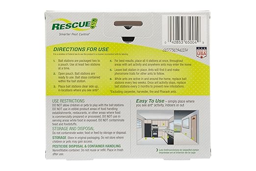 RESCUE! Ant Baits - 4 Bait Stations