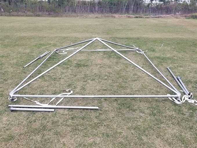 Party Tents Direct 10x10 Heavy-Duty Waterproof Canopy Tent - Steel Frame Outdoor Gazebo for Weddings, Parties & Camping - Green Vinyl Cover