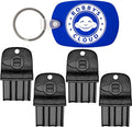 Key for ProTecta EVO Bait Stations - Rat Bait Station Key Compatible with Protecta EVO, Express, Ambush and Circuit Bait Station - Comes with Robby’s Cloud Keychain (4 Pack)