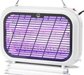 Bug Zapper Indoor, High Voltage Electric Mosquito Zapper, Durable Fly Trap Mosquito Trap, Fly Zapper with Removable Washable Tray for Home Patio Backyard, Including 2 Replacement Bulbs