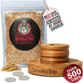 SmokeTop® Cocktail Smoker Kit - Old Fashioned Chimney Drink Smoker for Cocktails, Whiskey, & Bourbon With Sample Pack Of Wood Chips - by Middleton Mixology