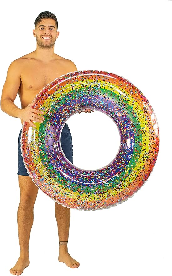 PoolCandy Jumbo Pool Tube, 48", Multiple Tube Styles