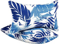 JMGBird Outdoor Pillows Waterproof Set of 2 Outdoor Throw Pillows with Insert Included 12×20 Inch Outdoor Lumbar Pillows for Patio Furniture