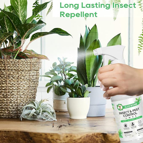 16/32oz Peppermint Spray to Repel Bugs & Insects - Natural Plant-Based Ant, Roach, Spider, Fly Repellent - Indoor/Outdoor Safe, Pet & Family Friendly Pest Control (16 Fl Oz)
