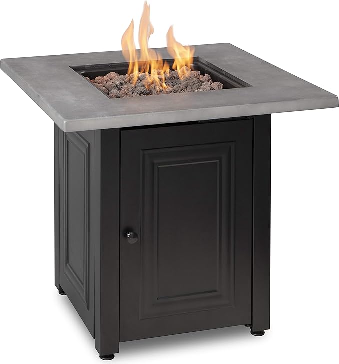 Endless Summer, Wakefield, Square 28" Outdoor Propane Fire Pit