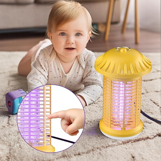 Zapper Outdoor & Indoor,Covers 1500 Sq Ft, Safe for Kids & Pets, Hanging Ring, Easy to Clean