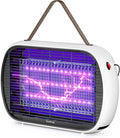 Buzbug Upgraded LED Bug Zapper Indoor, LED Bulbs Up to 50,000 Hours, 3 Lamps Sustainable Less Power, 3800V Powerful Electric Mosquito Zapper, Fly Trap Mosquito Trap, Fly Killer Fly Zapper