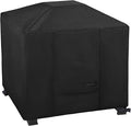 NettyPro Fire Pit Cover Square Waterproof Outdoor Firepit Cover for Gas Propane Fire Pit Table, 44 x 44 x 24 inch, Black