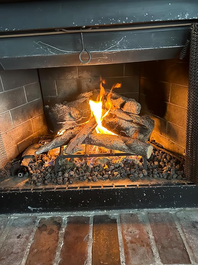 Rock Wool+Lave Rock+Vermiculite for Gas logs (for 30-36 Inch Fireplace)