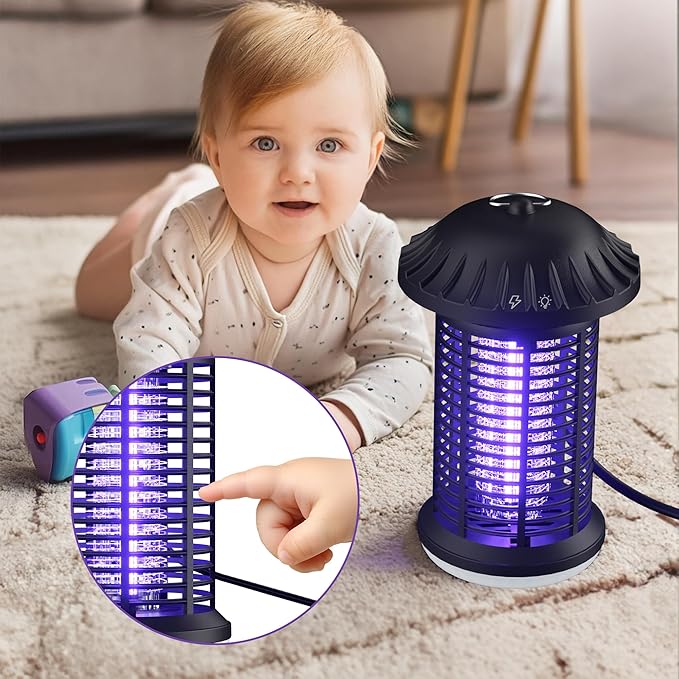 Zapper Outdoor & Indoor,Covers 1500 Sq Ft, Safe for Kids & Pets, Hanging Ring, Easy to Clean