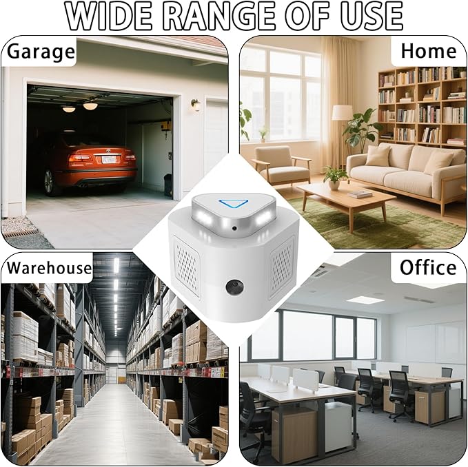 2 Packs Rodent Repellent Ultrasonic Pest Repeller for Home,360°Mice Traps for House Indoor Kill,Upgraded Mice Rat Repellent with Flashing Light for Attic Garage Crawlspace Basement,4 Mode Switching