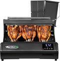 Turbo E XL Electric Grill, 1700W Infrared, Warming Rack and Probe, Apartment Friendly