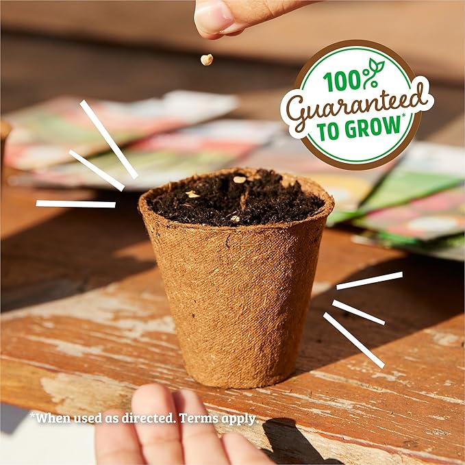 Back to The Roots 100% Organic Heirloom Seeds - Radish Value Pack (2.8g Total)