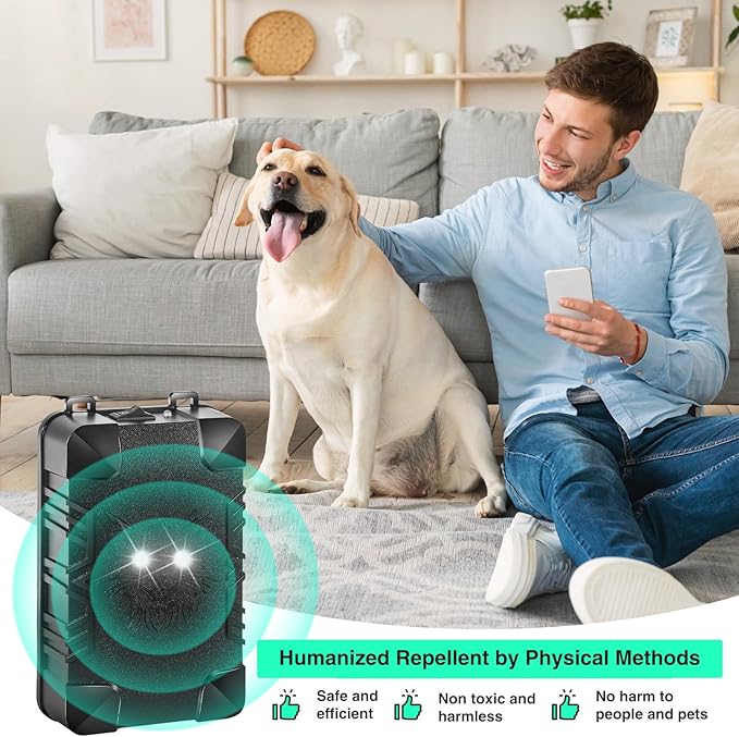 4 Pack Rodent Repellent for Car Engine, Under Hood Rodent Repeller Ultrasonic Battery Operated Mouse Deterrent with Flashing Lights,Rat Repellent for Car,Keep Mice Out of Garage Outdoors Indoors