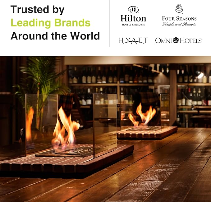 16 QUARTS Odorless, Smoke-Free Ethanol Fireplace Fuel | Best Flame, Fast Pour, Long Burn, Safety-Tested, Made in USA | Bio Ethanol Fuel for Fire Fire Pit Ethanol Fireplace | e-NRG Bioethanol