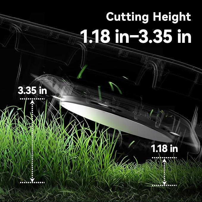Neomow X 3D LiDAR Slam Mapping Robot Lawn Mower Perimeter Wireless for 1 Acre AI Vision Obstacle Avoidance with 4G, No RTK Antenna Required, App Control, GPS, IPX5, Anti-Theft, Queit
