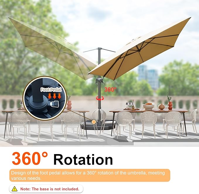 Domi Patio Cantilever Umbrella