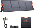 200 Watt Portable Solar Panel for Power Station,Camping Essentials, 20V Foldable Solar Charger with Solar Cable,23.5% High Efficiency IP67 Waterproof 4 Kickstands for RV Camping Gifts