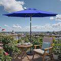 Patio Umbrellas, Pool Umbrella, Outdoor Umbrella with Push Button Tilt/Crank, Deck Umbrellas, Market Umbrela Table for Backyard, Deck, Garden, Pool