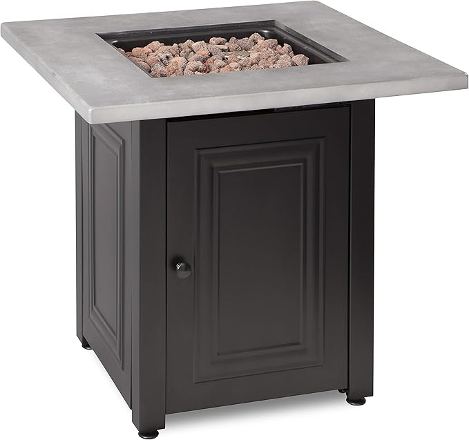Endless Summer, Wakefield, Square 28" Outdoor Propane Fire Pit
