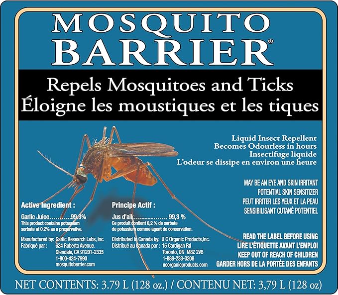 Natural Outdoor Insect & Pest Repellent - 1 Gallon