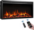 LegendFlame 40" W Austin in Wall Recessed & Wall Mounted Electric Fireplace (EF286A)