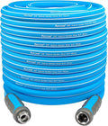 Fevone Garden Hose 150 ft., Lightweight Hybrid Water Hose, Flexible and Durable, Leak-Free Connections