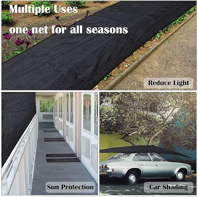 16x32 FT Pool Leaf Net Cover for Inground Pools, Rectangle Pool Net Cover for Above Ground Pools, Swimming Pool Accessories for Pool, Multi-Function Sun Shade for Patio, Garden