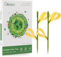 Garsum 21 Traps Sticky Houseplant Traps Gnat Yellow Insect Trap Indoor Fruit Fly Stakes Trap