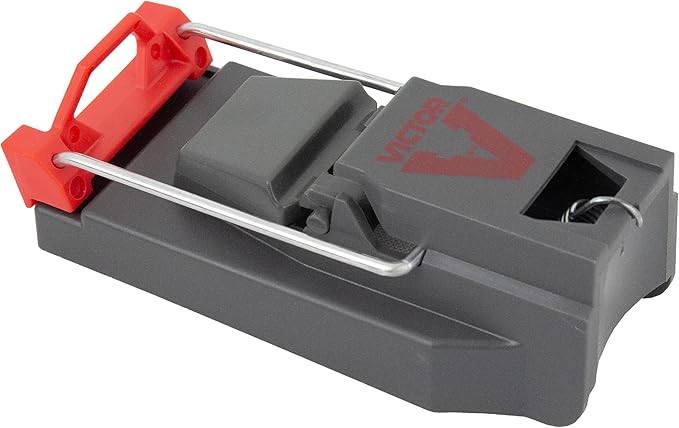 Victor M140-3B Quick-Kill Mouse Traps Indoor for Home - 3 Reusable Mouse Traps