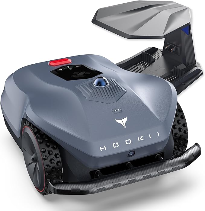 Neomow X Pro 3D LiDAR Slam Mapping Robot Lawn Mower Perimeter Wireless for 1.5 Acres AI Vision Obstacle Avoidance with 4G, No RTK Antenna Required, App Control, GPS, IPX5, Anti-Theft, Queit