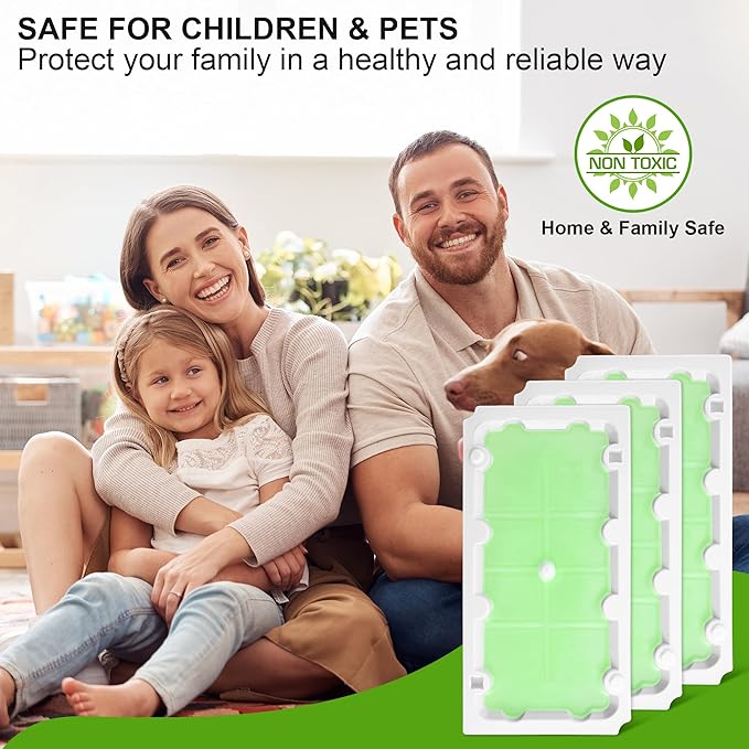 Qualirey 100 Pack Mouse Glue Trap, Super Sticky Traps Mouse Size for Mice and Rats, Pre-Scented, Non Toxic Mice Glue Boards, Rodent Sticky Pads Indoor for Home, Easy to Use, Pet Safe Pest Control