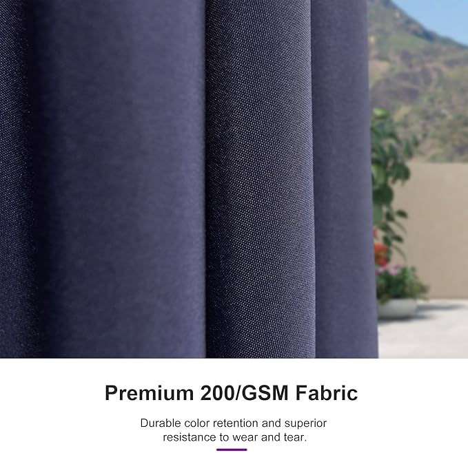 PURPLE LEAF 6.5' x 6.5' Square Patio Umbrella with Tilt Adjustment, Outdoor Table Umbrella Champagne Aluminum Frame, Market Umbrella Pool Umbrella for Deck Garden, Patio, or Lawn