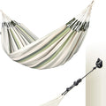 La Siesta® XL King Brisa Classic Hammock & CasaMount, Walls Ceilings Beams Suspension Kit -Indoor Outdoor Hammock Swing, Weather Tear Resistant, Cedar