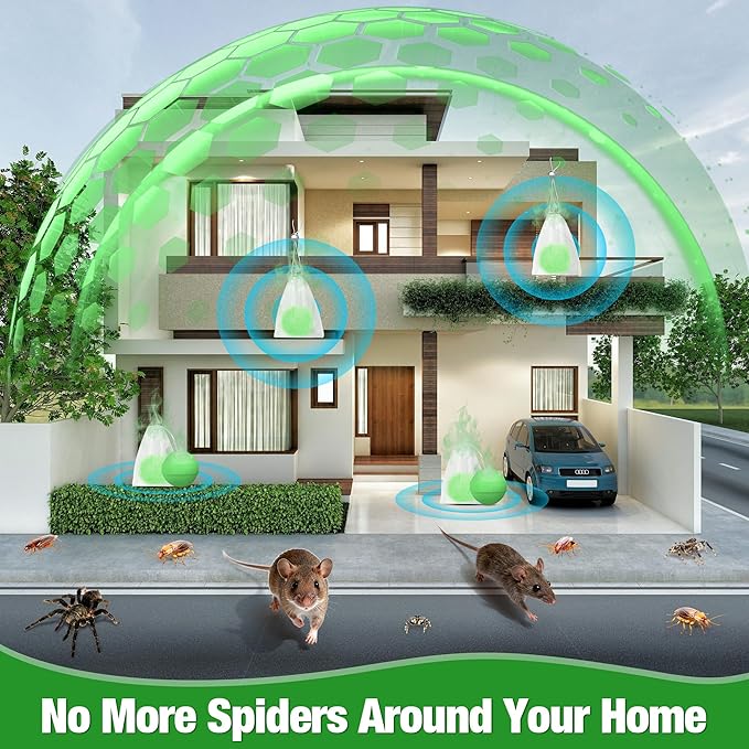 Pest Rodent Repellent, 36 Pack Peppermint Oil for Mice, Mouse, Rats, Spider, Roach, Ant, Bugs, Squirrel, Insect Control Indoor & Outdoor, Natural Mouse Deterrent Replace Traps Family & Pet Safe