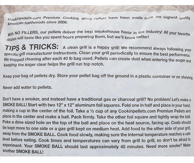 CookinPellets 40-Pound Longhorn Blend Premium Natural Grill Smoker Smoking Mesquite/Cherry/Maple Hardwood Wood Pellets, (3 Pack)