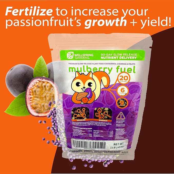 4-Pack of Fruiting Starter Plant Plugs by Foxtown Farms (Purple Possum Passionfruit (4-Pack))