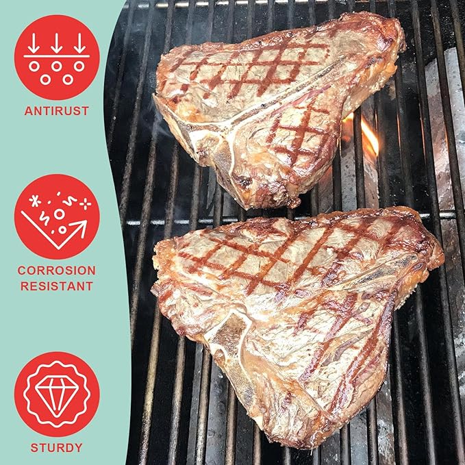 WEBROIL 7620 Flavorizer Bars & 7528 Grill Grates for Weber Genesis 300 SER Gas Grill, Grill Parts for Webber Genesis E-310 S-310 E-320 S-320 E-330 S-330 EP-310 CEP-310 CEP-320 EP-320 CEP-330 EP-330