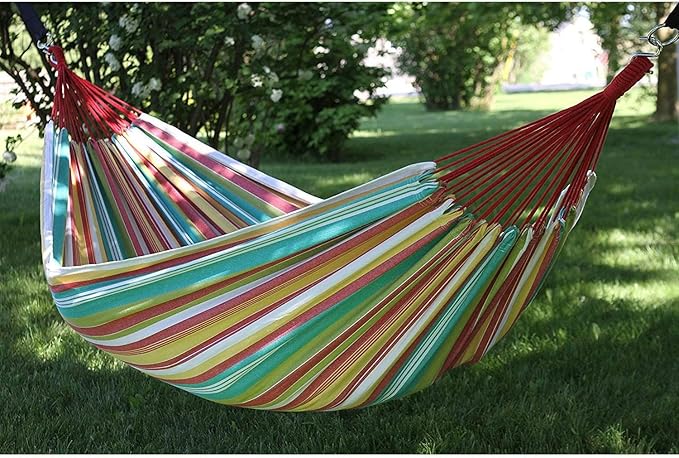 Vivere Brazilian Style Fringe 2-Person Hammock